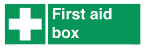first aid box